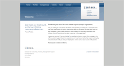Desktop Screenshot of conex-institut.de